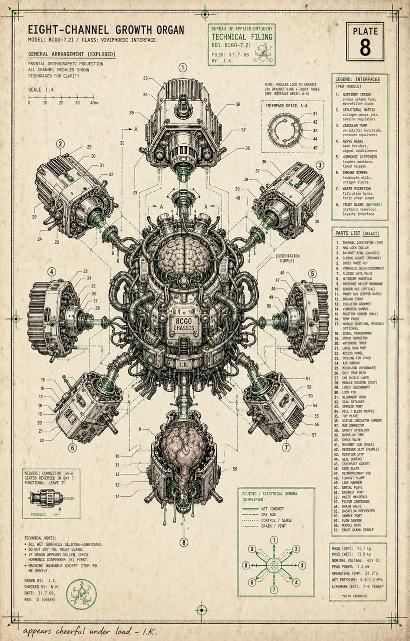 Distributed Marketing Cortex / Eight-Channel Growth Organ