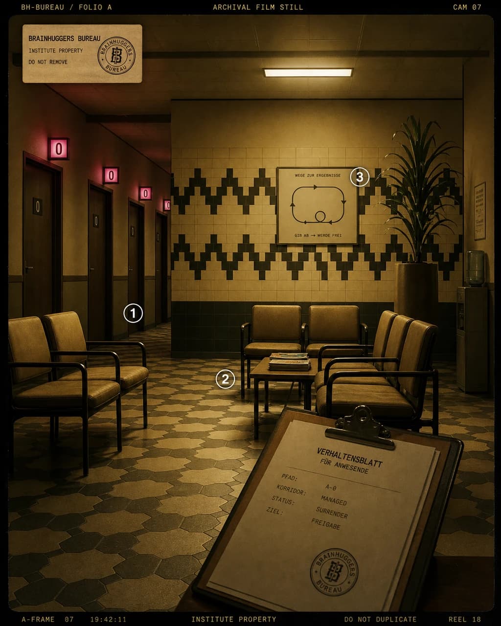Fig. 104 / Managed Surrender Room With Friendly Corridor Loop
