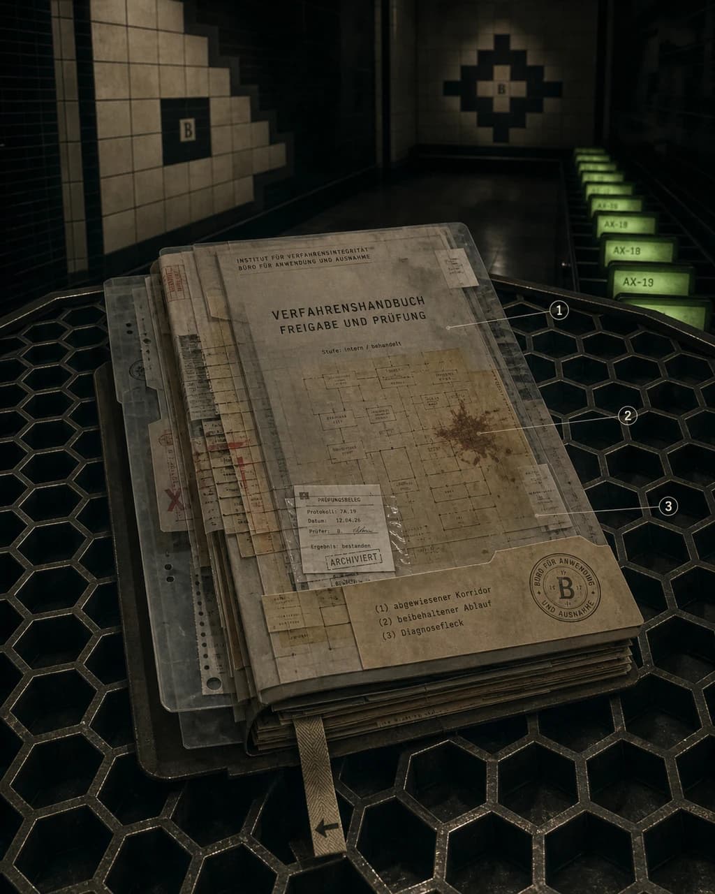 Fig. 102 — Procedural memory with its discarded paths intact