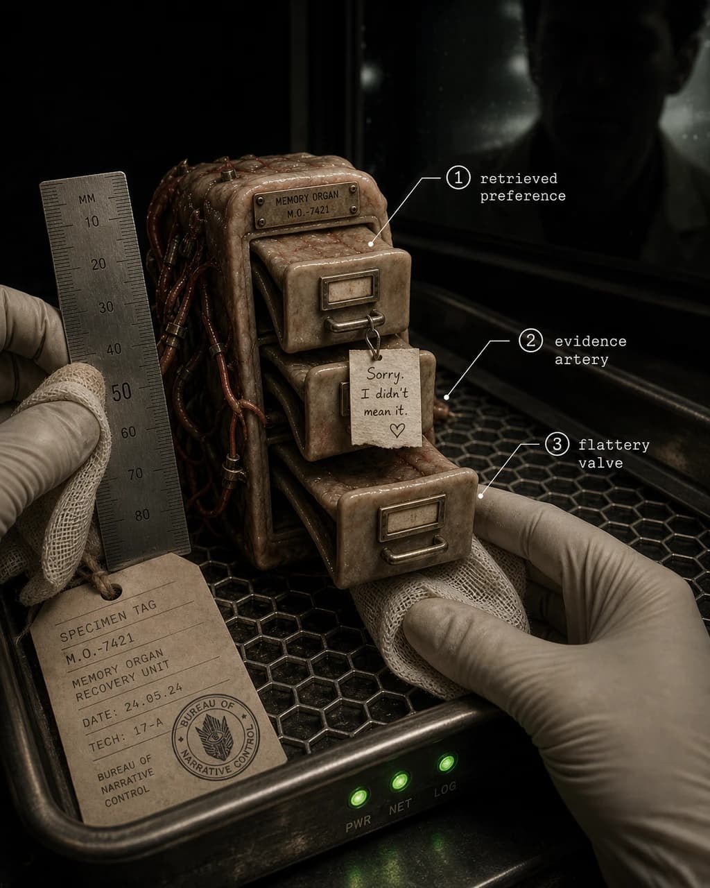 Sycophantic Memory Organ / Preference Drawer Under Pressure