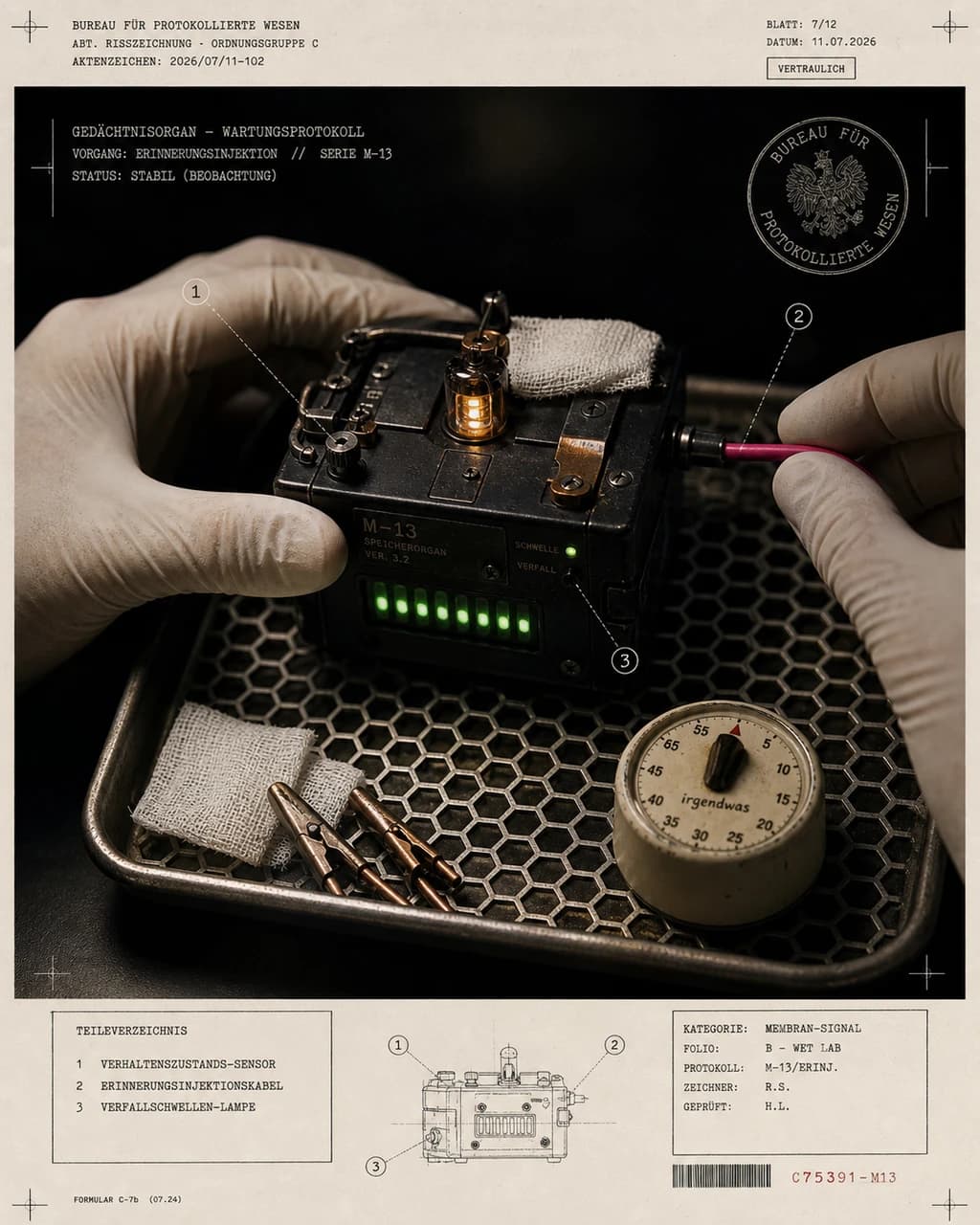 Fig. 20260711-102: Auxiliary Memory Organ At Moment Of Intervention