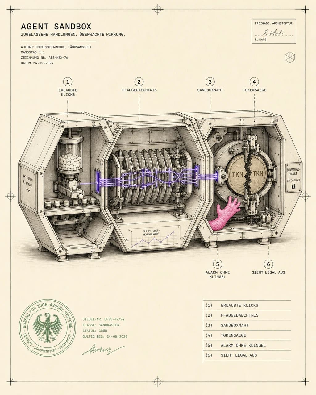 Trajectory Cage / Long-Horizon Safety Apparatus