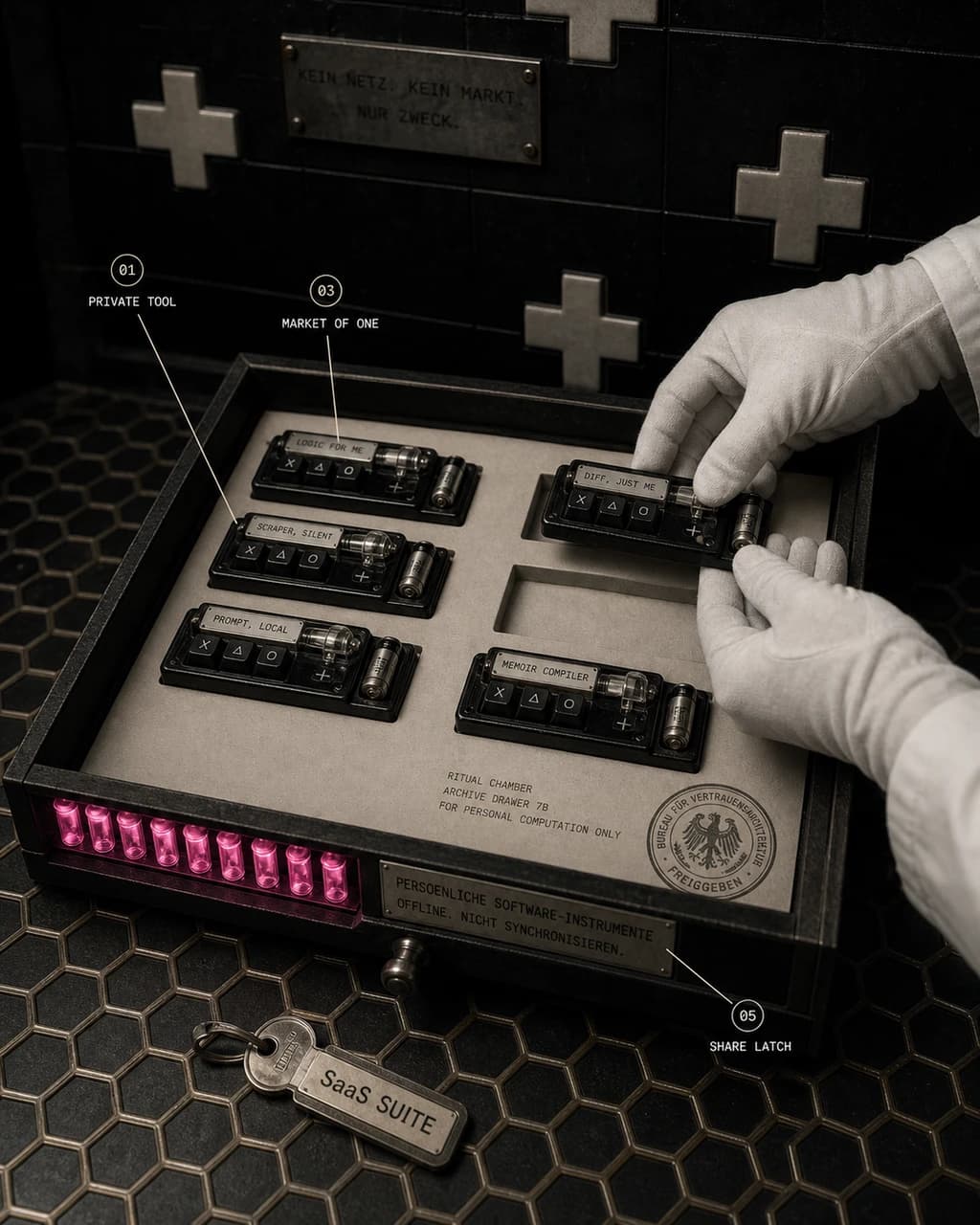 Private Instrument Drawer / Anti-Suite Specimen