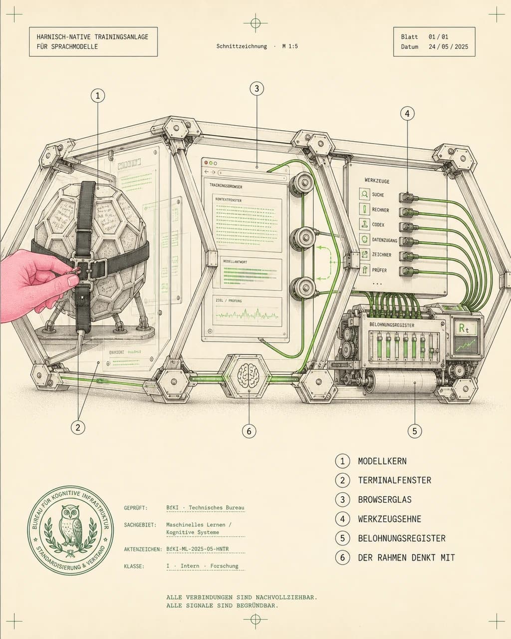 Training Rig for Harness-Native Agents