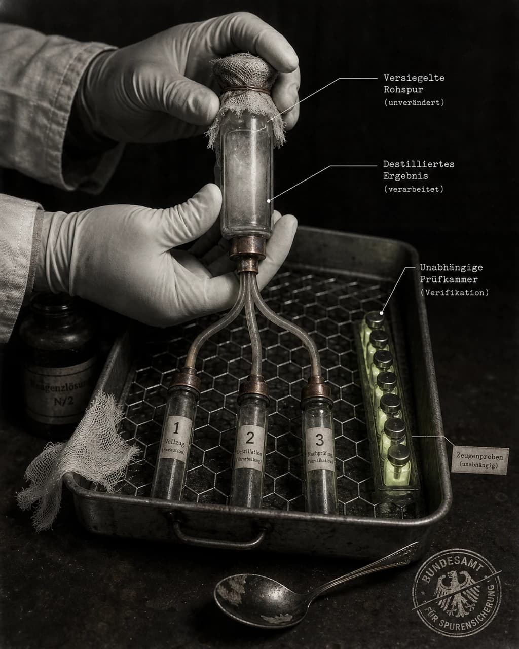 Witness Vial / Verified Experience before Reuse