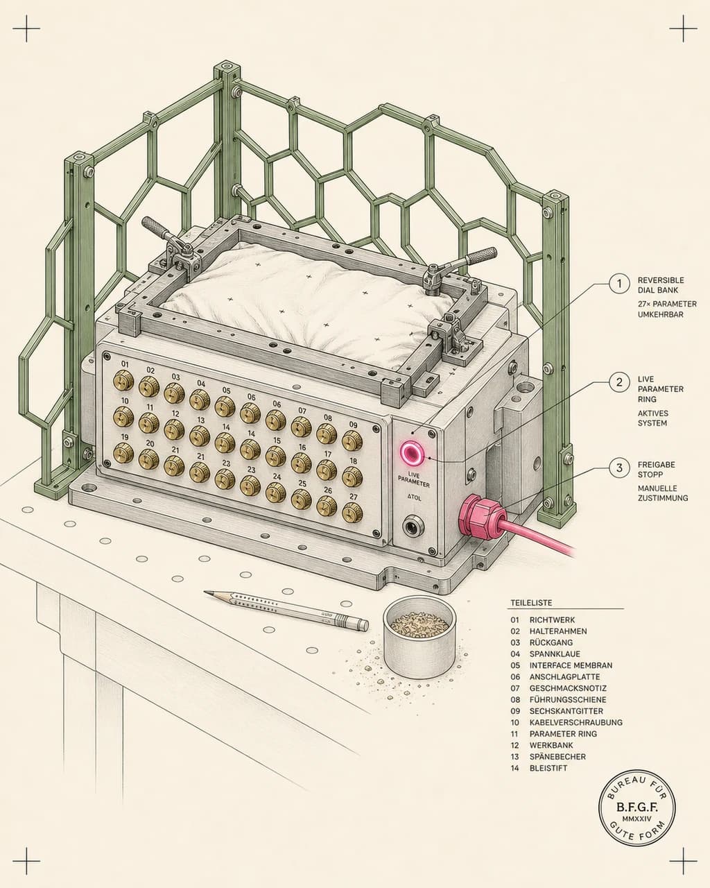 Workshop Jig / Reversible Controls for a Soft Interface