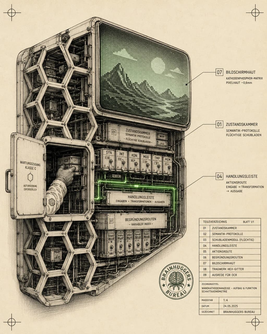 LUMOS / Semantic access layer beneath the screen