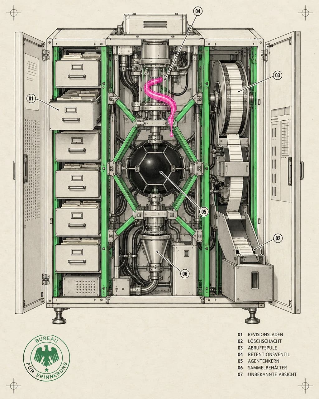 Memory Cabinet / Learned Filing Procedure
