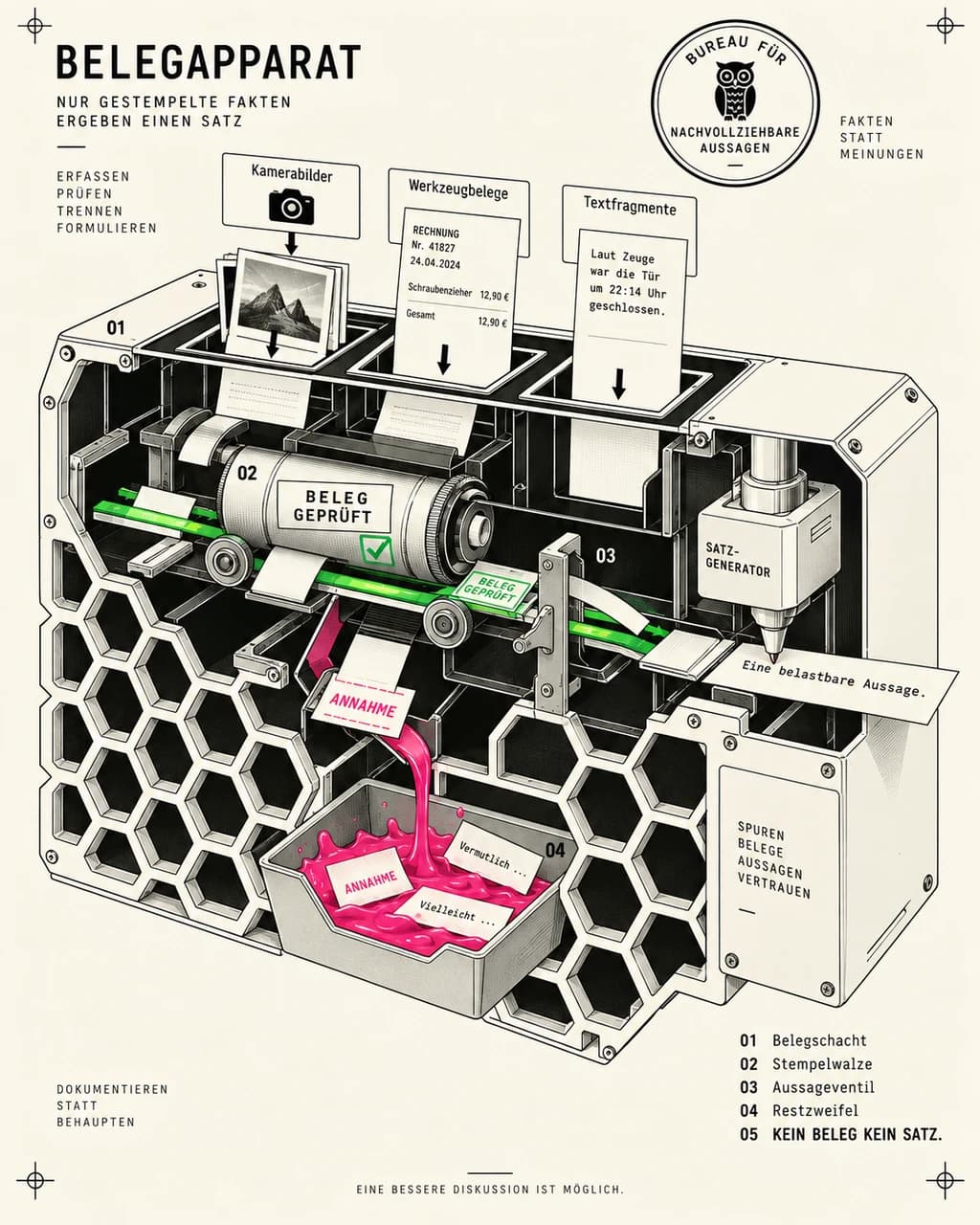Provenance Ledger / Claim Valve Assembly