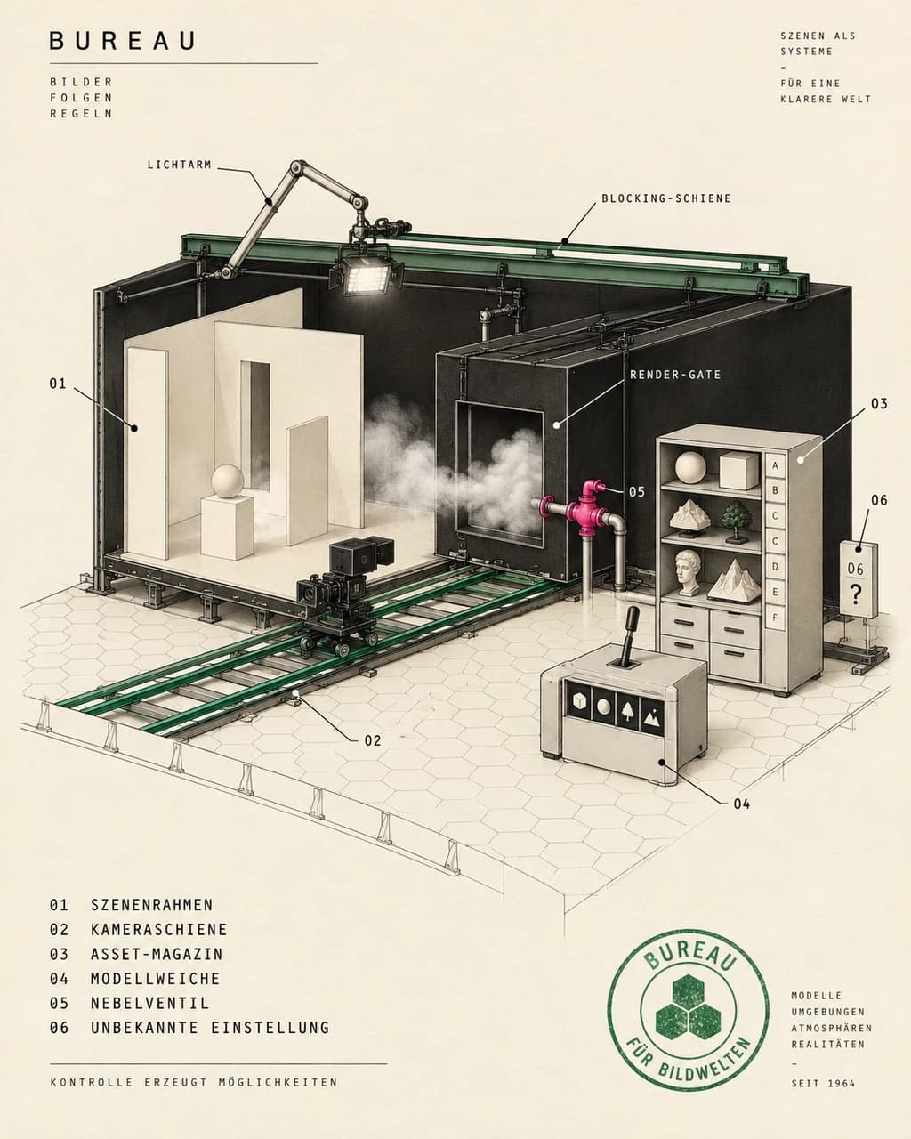 Scene Workshop / Generative Production Floor Plan