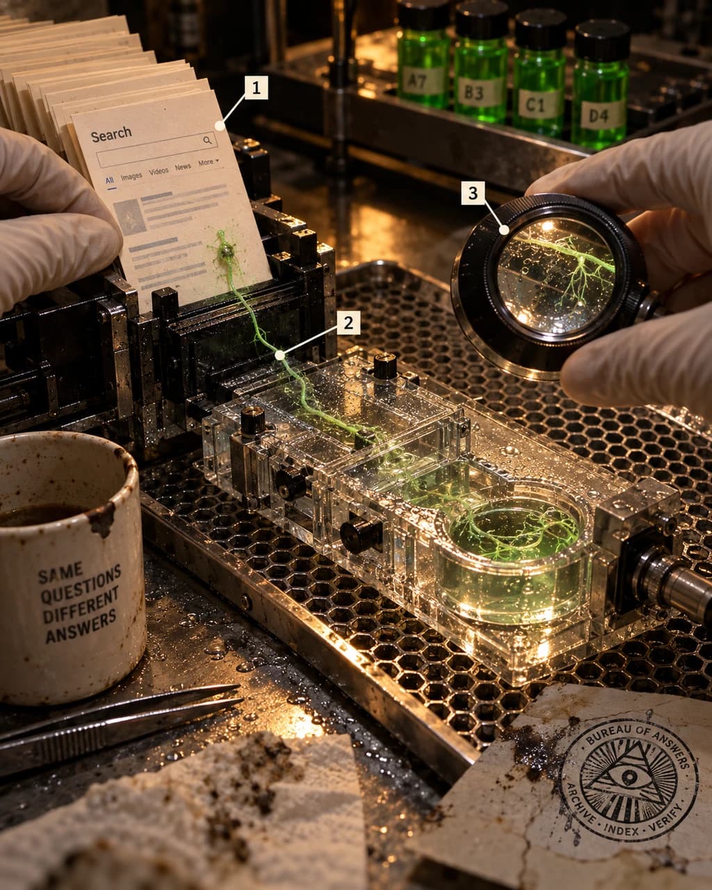 Answer Intake Chamber / Evidence Contamination Study